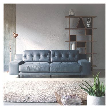 Серый диван Аскем